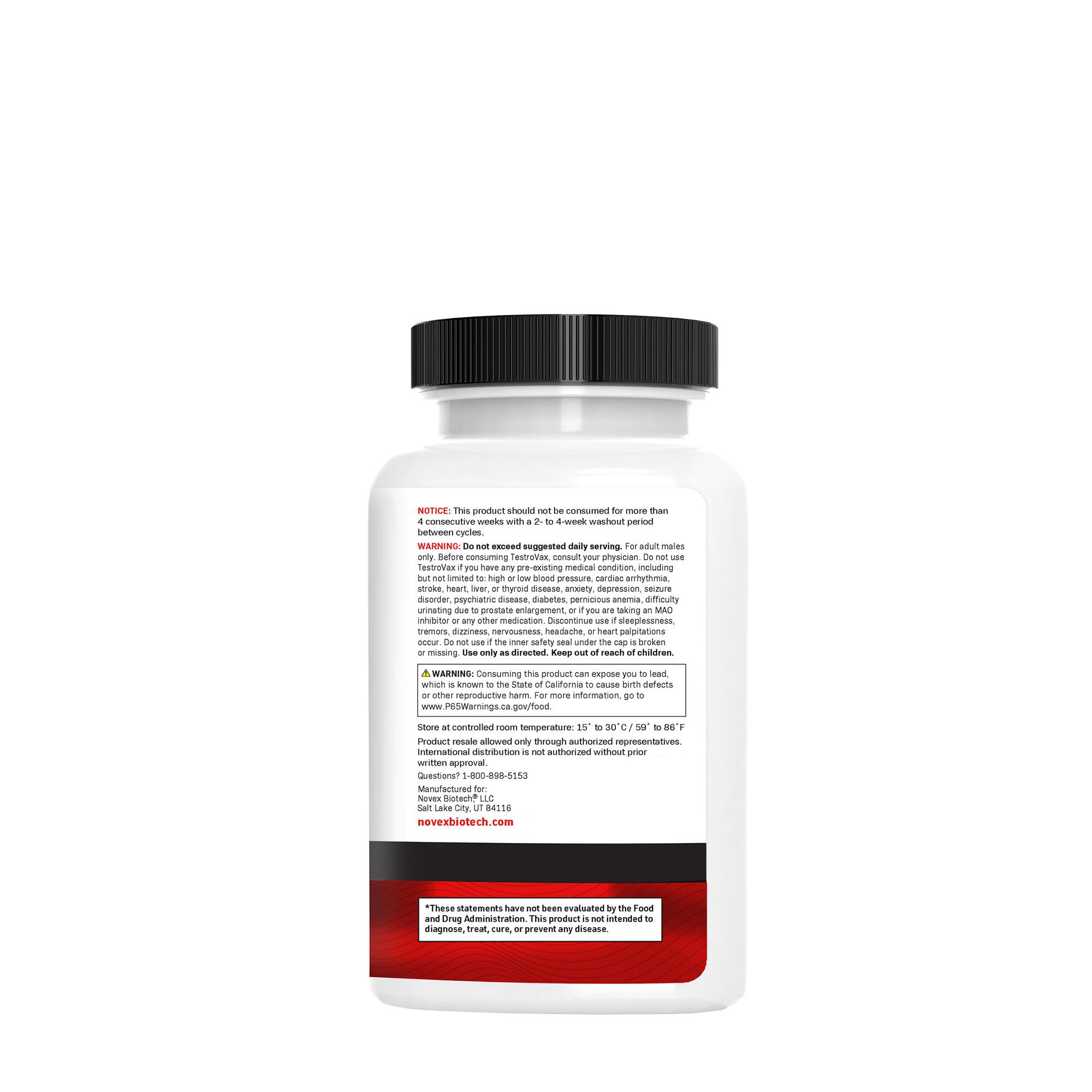 TestroVax&trade; - 90 Tablets (30 Servings)  | GNC